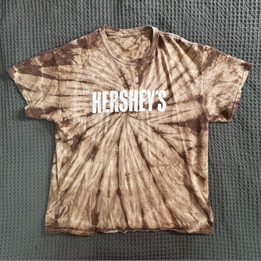 Hershey's Tie-Dye Brown T-Shirt